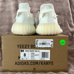 CREAM WHITE YEEZY BOOST 350 V2, Size Mens 8
